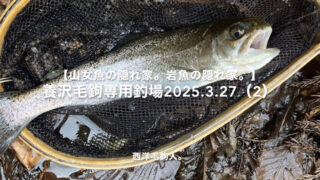 【フライフィッシング】贅沢な時間。 