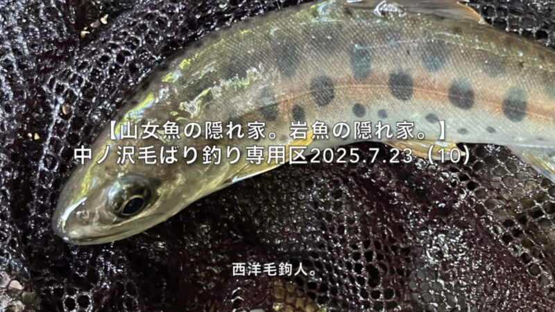 【フライフィッシング】雷鳴に願うと、実現する!?
