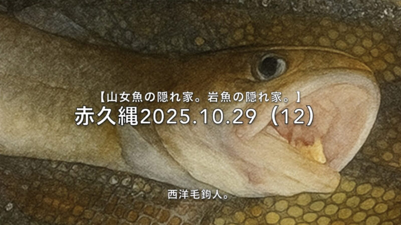 【フライフィッシング】偶然でも1匹は、1匹（笑）。 