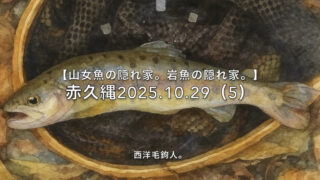 【フライフィッシング】岩魚狙い・・・なんだけど。 