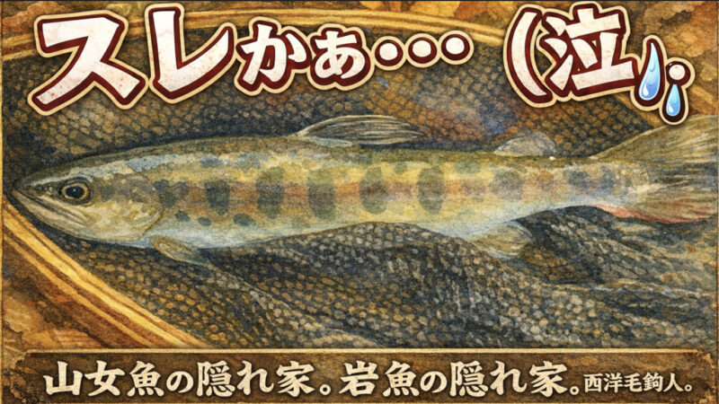 【フライフィッシング】スレかぁ・・・（泣）。 