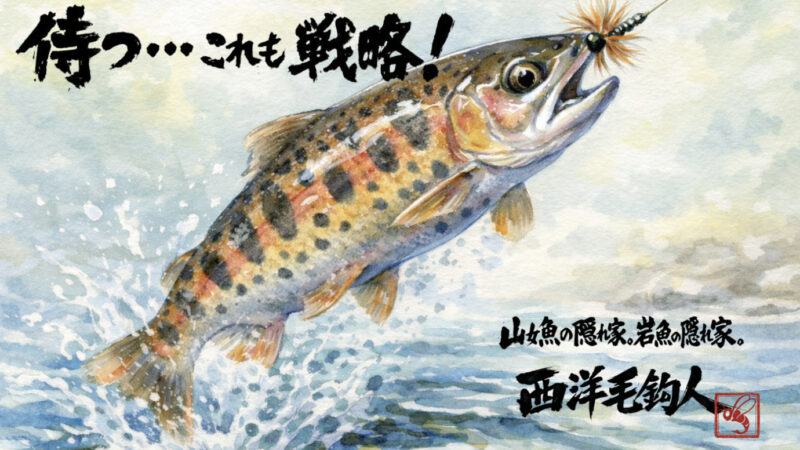 【フライフィッシング】待つ・・・これも戦略！ 