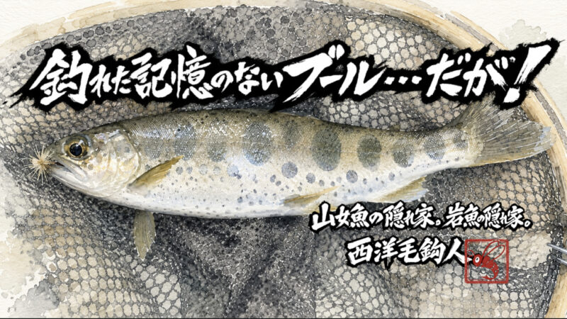 【フライフィッシング】釣れた記憶のないプール・・・だが！