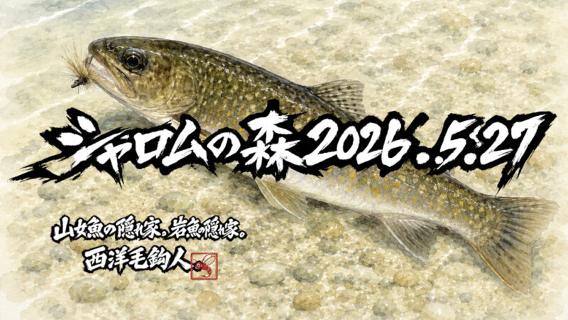 【釣果11匹山女魚2岩魚9】シャロムの森2026.5.27 