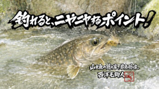 【フライフィッシング】釣れると、ニヤニヤするポイント！ 